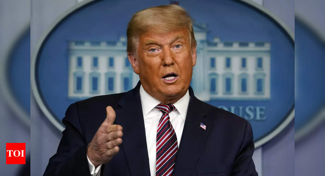 Can President Trump pardon himself? - Times of India
