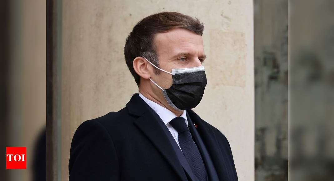 France's Macron blames his Covid-19 on negligence, bad luck - Times of India