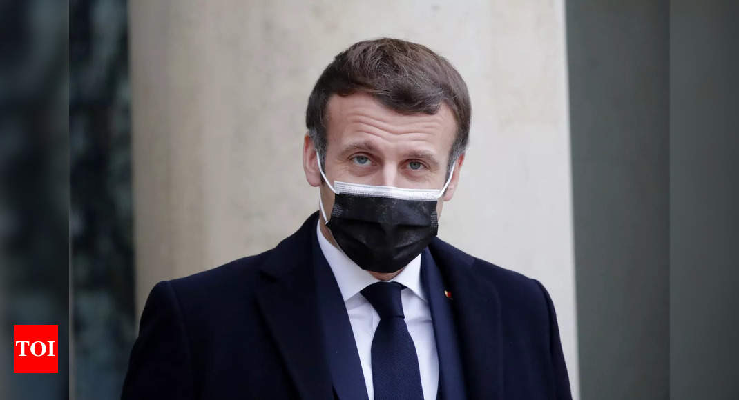 French President Macron tests positive for Covid-19 - Times of India