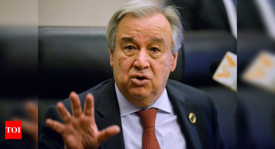 Guterres saddened by loss of life in fire at Serum Institute: UN spokesperson - Times of India