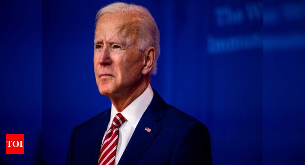 Joe Biden brands Capitol violence 'insurrection,' demands Trump call off siege | - Times of India