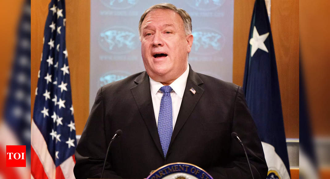 Pompeo says US designating Yemen's Huthis a terrorist group - Times of India