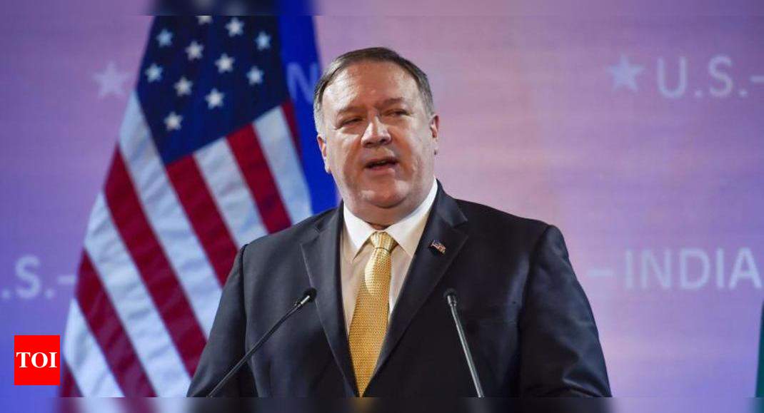 Pompeo says US not 'banana republic' after mob attacks Capitol - Times of India