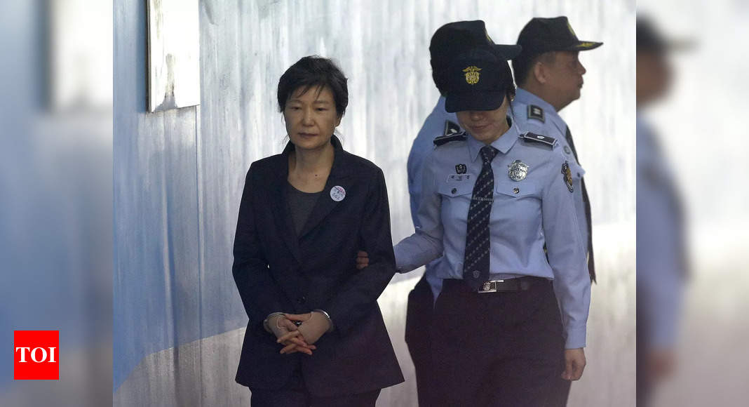 South Korea court upholds 20-year jail term for ex-president Park Geun-hye - Times of India