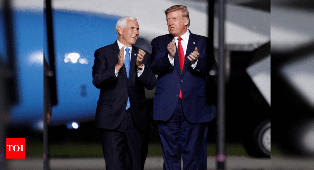 Trump, Pence meet for first time since Capitol riots - Times of India