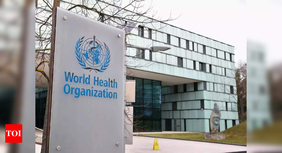 WHO blames spiked Italy report on error, 'overlooked' rule - Times of India