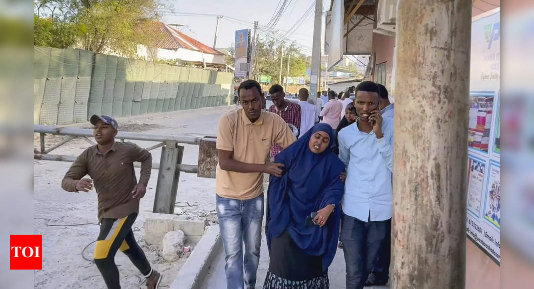 At least 3 killed in Mogadishu hotel attack: Security sources - Times of India