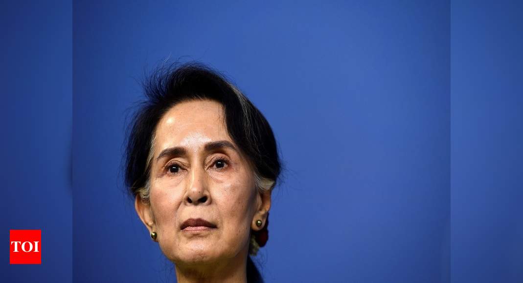 Aung San Suu Kyi 'in good health': Military junta - Times of India