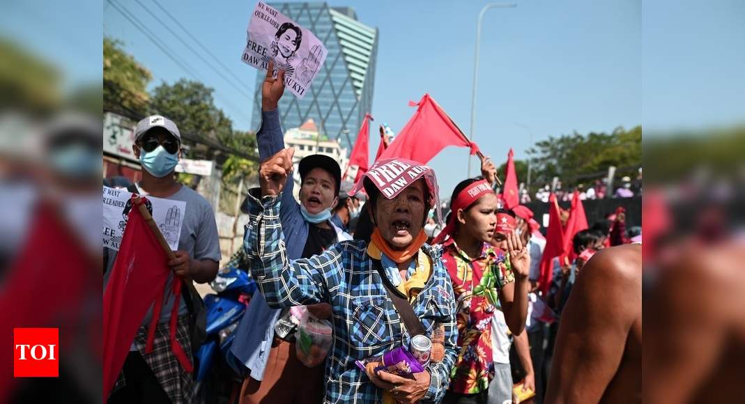 China, Russia pull out from UNHRC resolution on Myanmar - Times of India