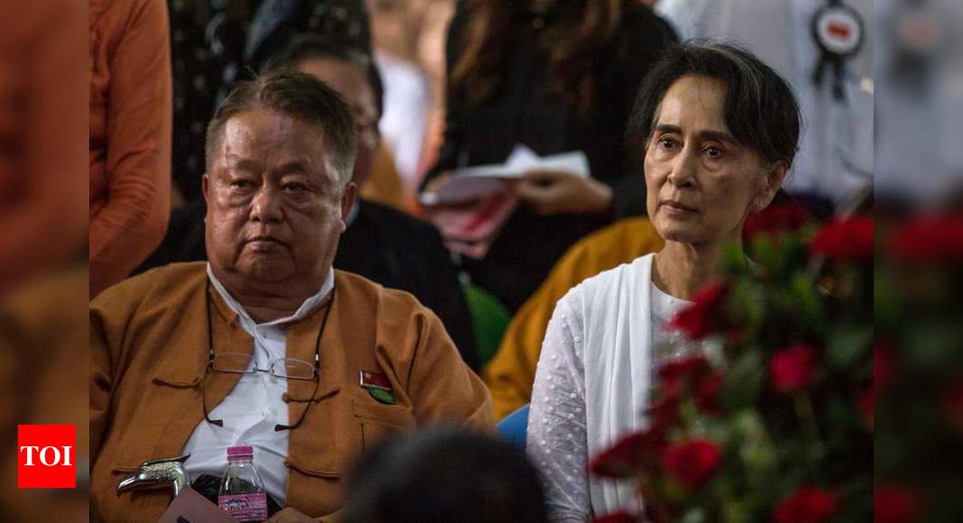 Key Suu Kyi aide arrested as outrage grows over Myanmar coup - Times of India