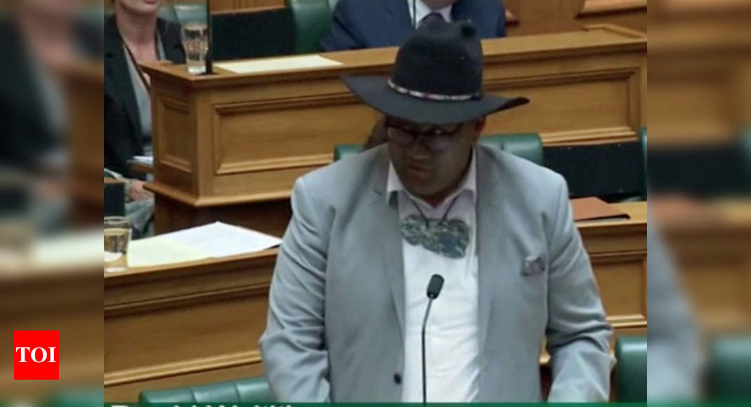 New Zealand Maori leader ejected from parliament for not wearing a necktie - Times of India