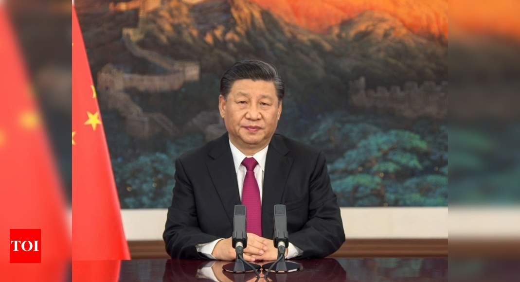 President Xi claims complete victory in eradicating absolute poverty in China - Times of India