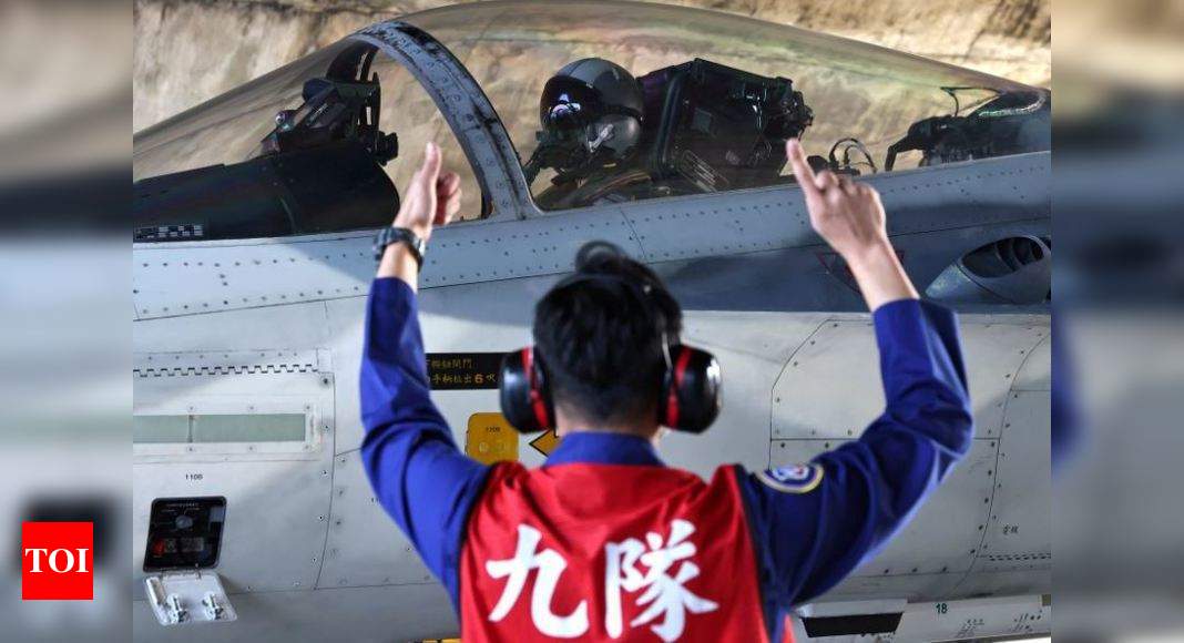 Taiwan scrambles air force again after Chinese exercises in South China Sea - Times of India