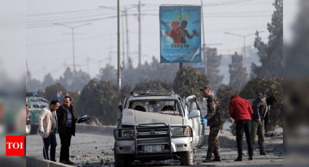 Two killed as bombs rock Afghan capital - Times of India