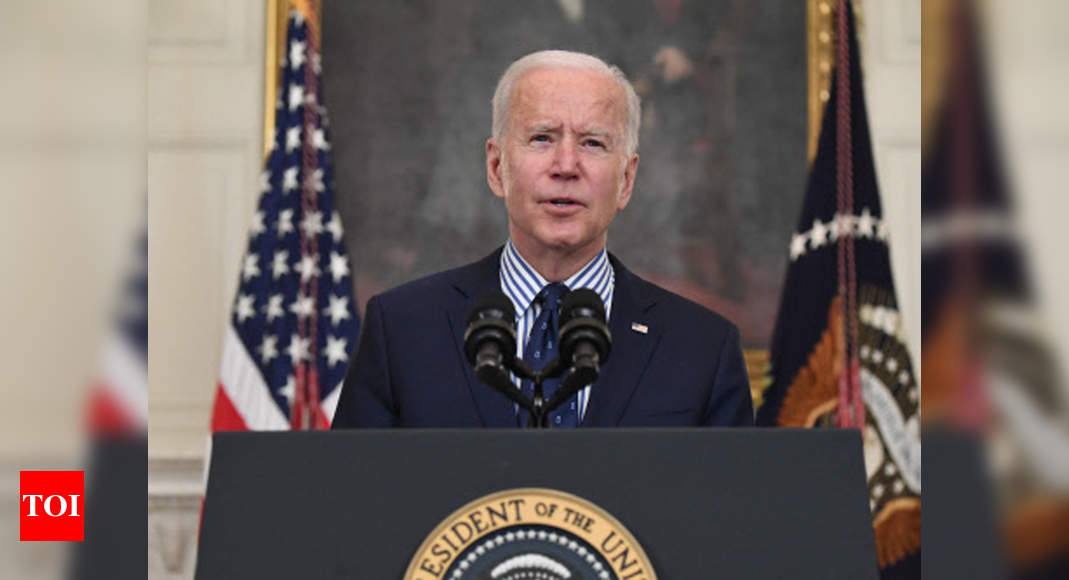 'Giant step' as Biden Covid rescue plan clears Senate - Times of India