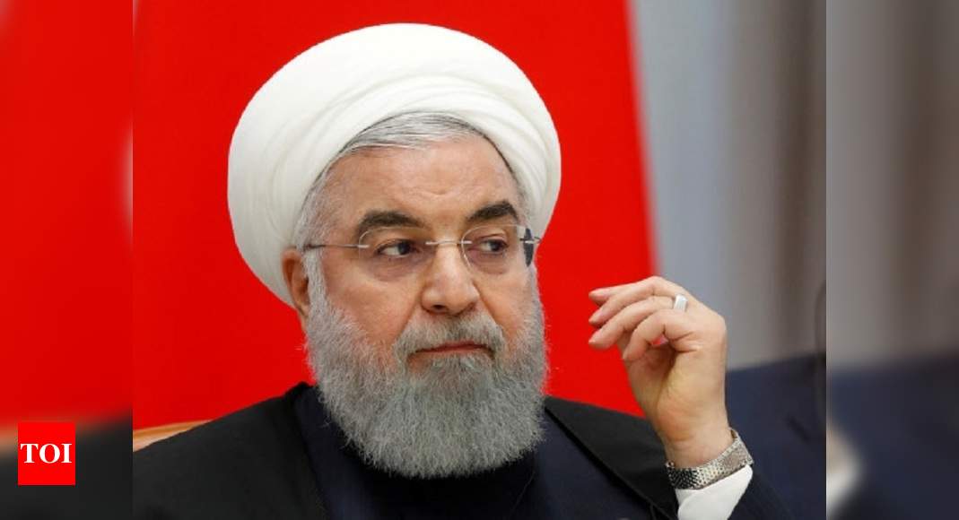 Hassan Rouhani urges Europe to avoid 'threats or pressure' - Times of India