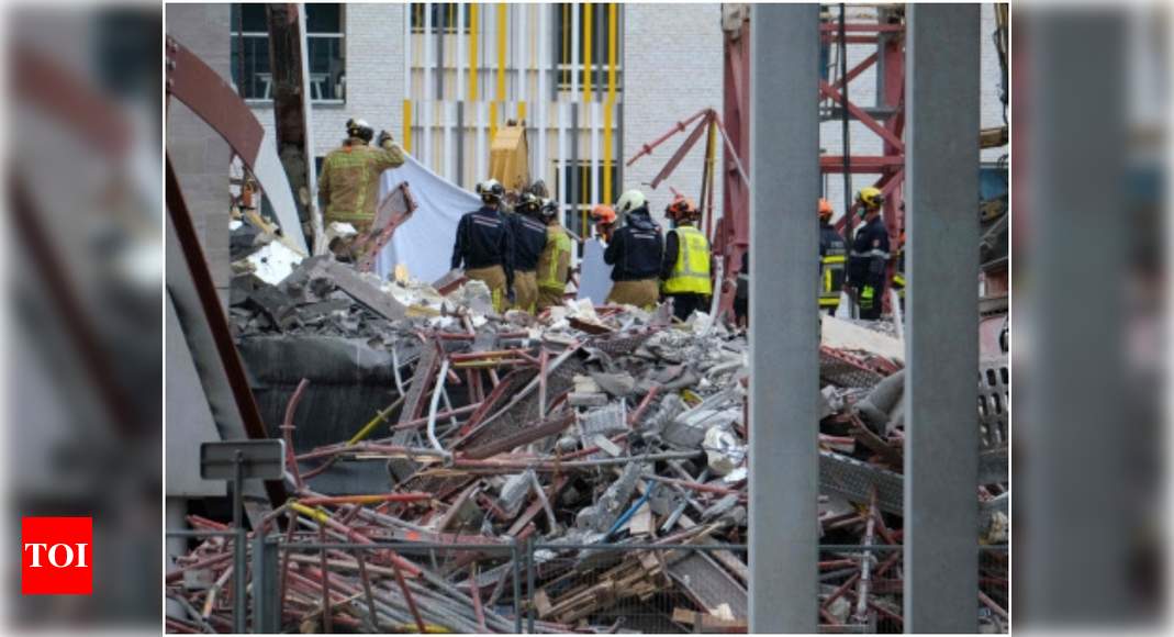 5 killed in school construction site collapse in Belgium - Times of India