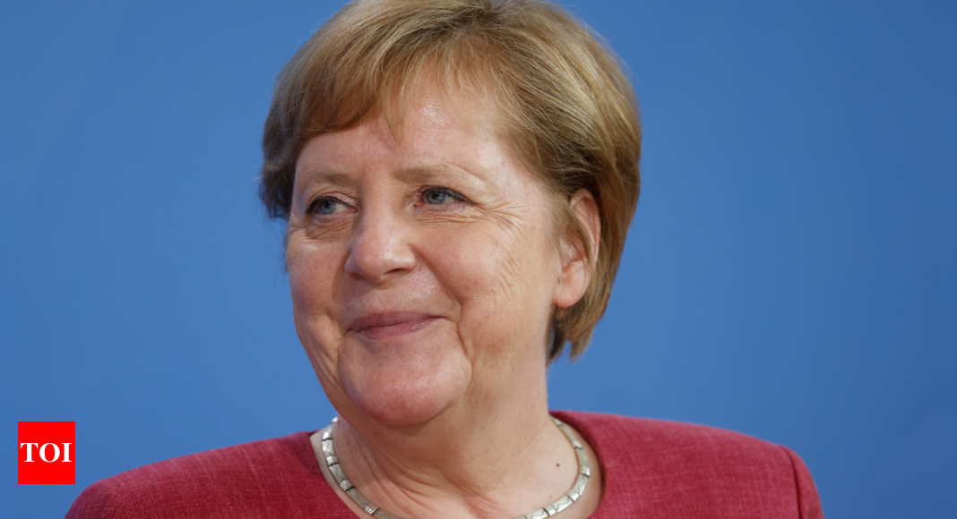 Angela Merkel gets Moderna as second jab after AstraZeneca first dose - Times of India