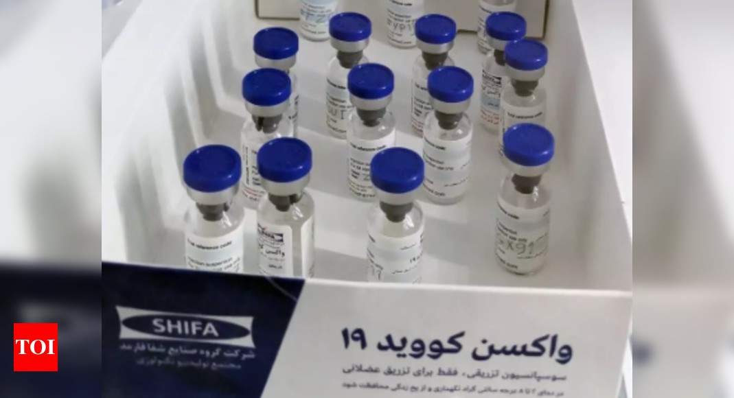 Iran approves first homegrown Covid-19 vaccine - Times of India