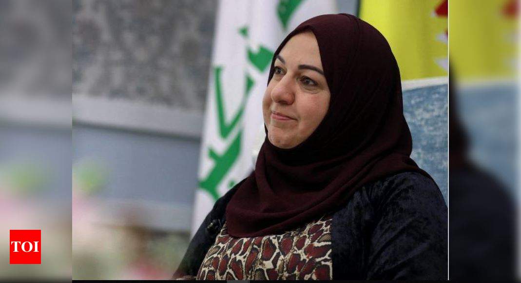 Iraqi Kurd woman speaker battles a man's world - Times of India