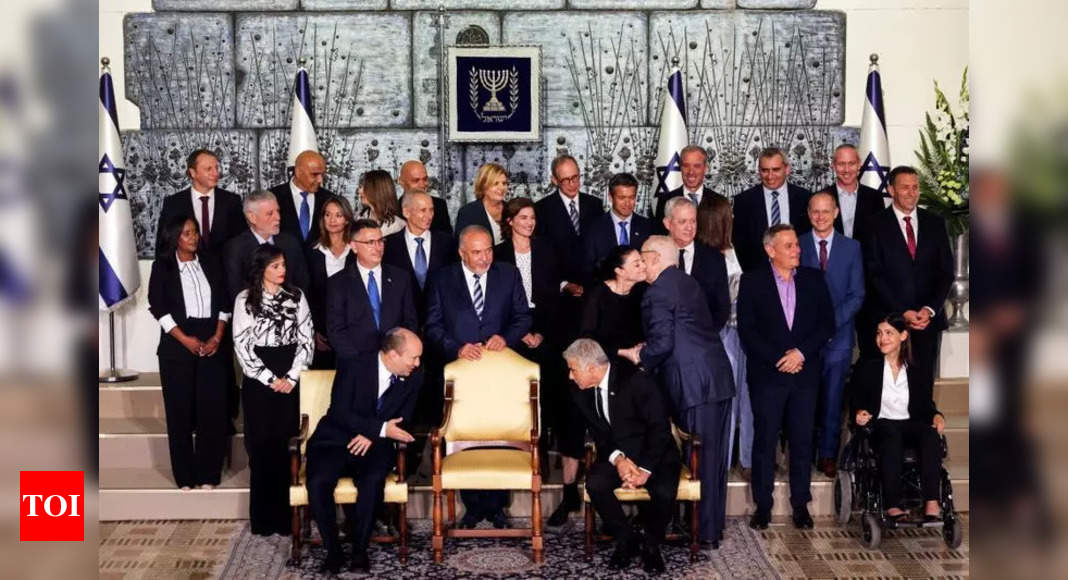 Israel's new government gets to work after Netanyahu ouster - Times of India