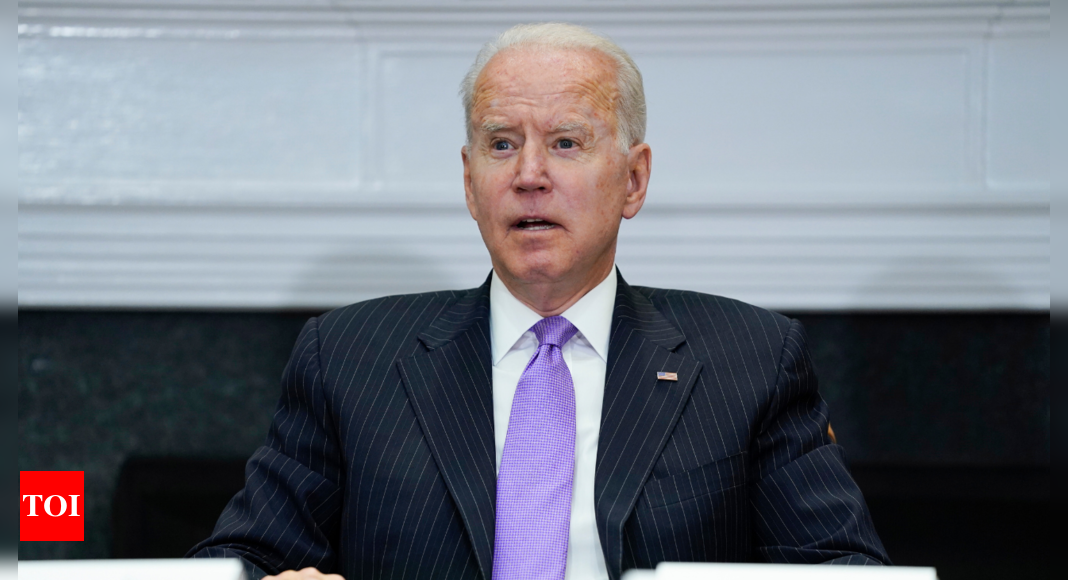 Joe Biden pushes effort to combat rising tide of violent crime - Times of India