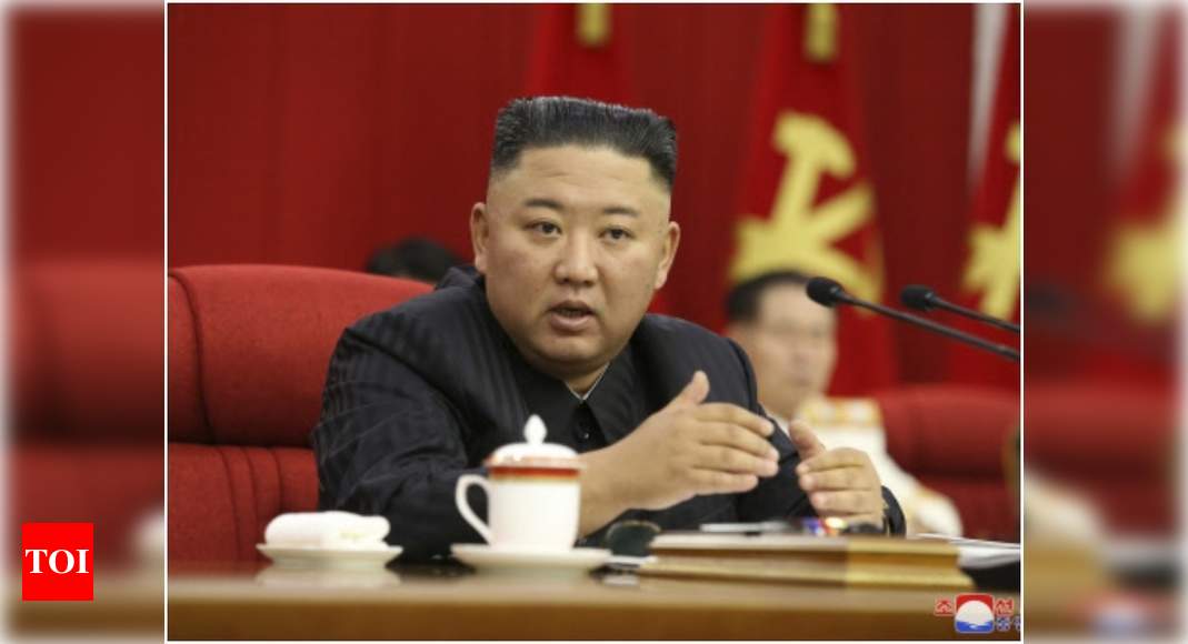 N Korea's Kim vows to be ready for confrontation with US - Times of India