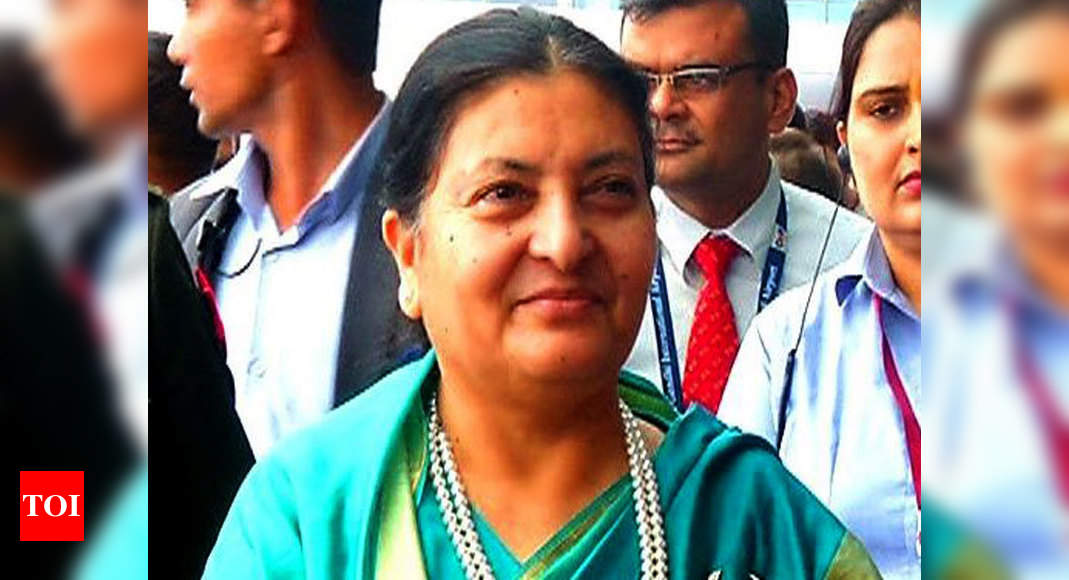 Nepal House dissolution case: President Bhandari says Supreme Court cannot overturn her decision - Times of India
