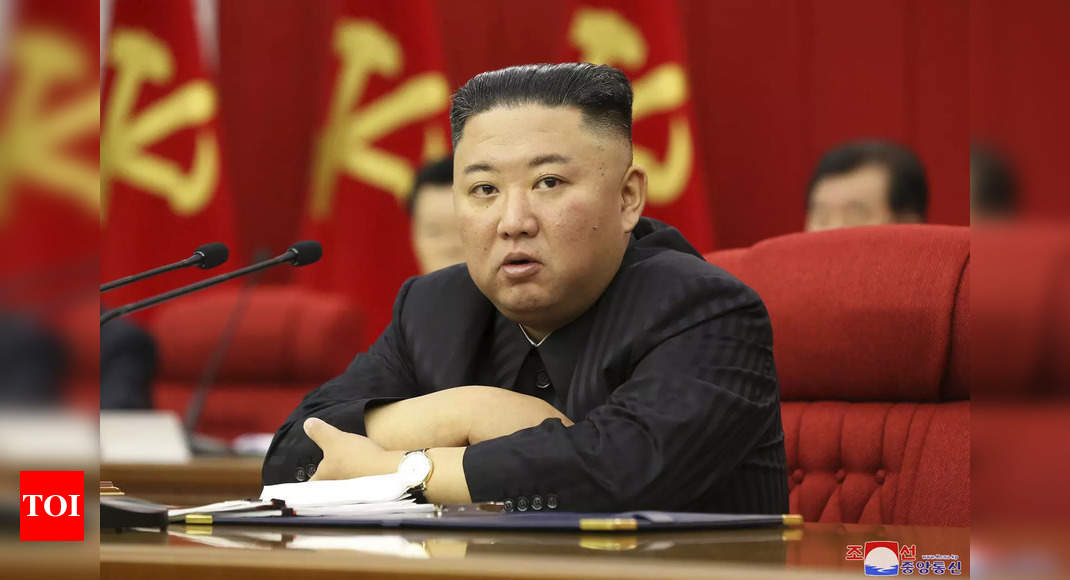 North Korean leader Kim tightens ruling party discipline, appoints new politburo members - Times of India