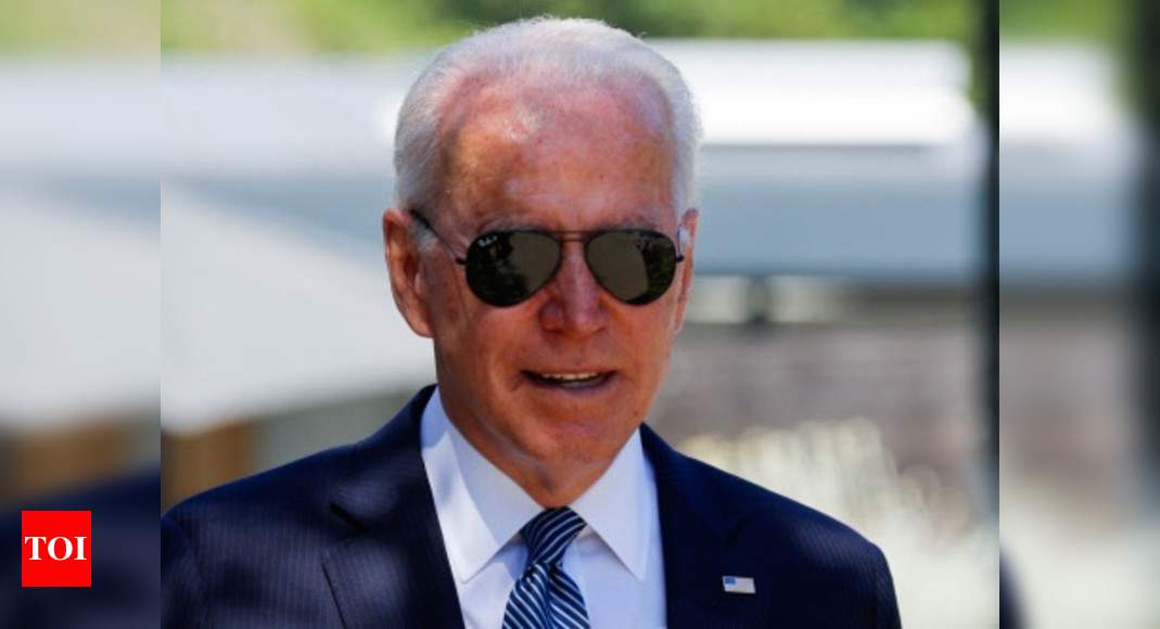 US President Joe Biden lauds G7, heads to Brussels for NATO talks - Times of India