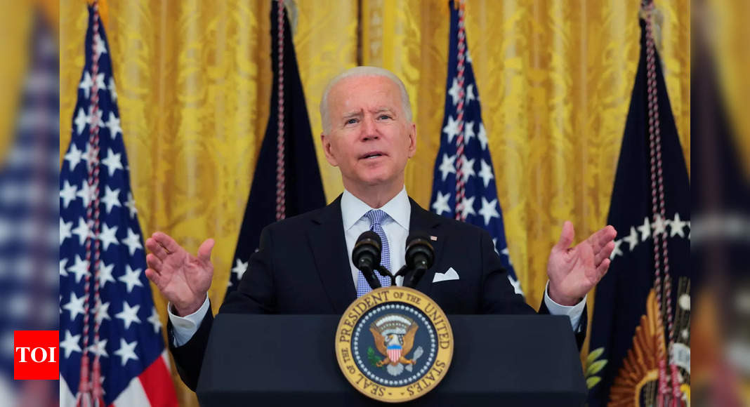 $100 to get a shot: Biden pushes cash reward to get Americans vaccinated - Times of India