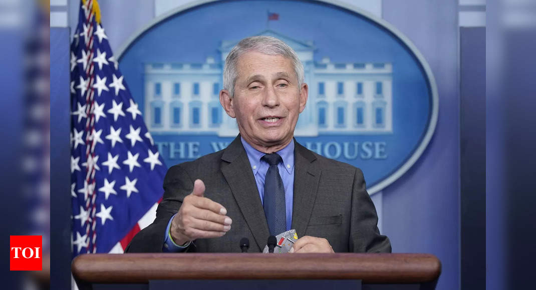 Anthony Fauci: 'Quite concerned' over Delta Covid-19 variant in US | World News - Times of India