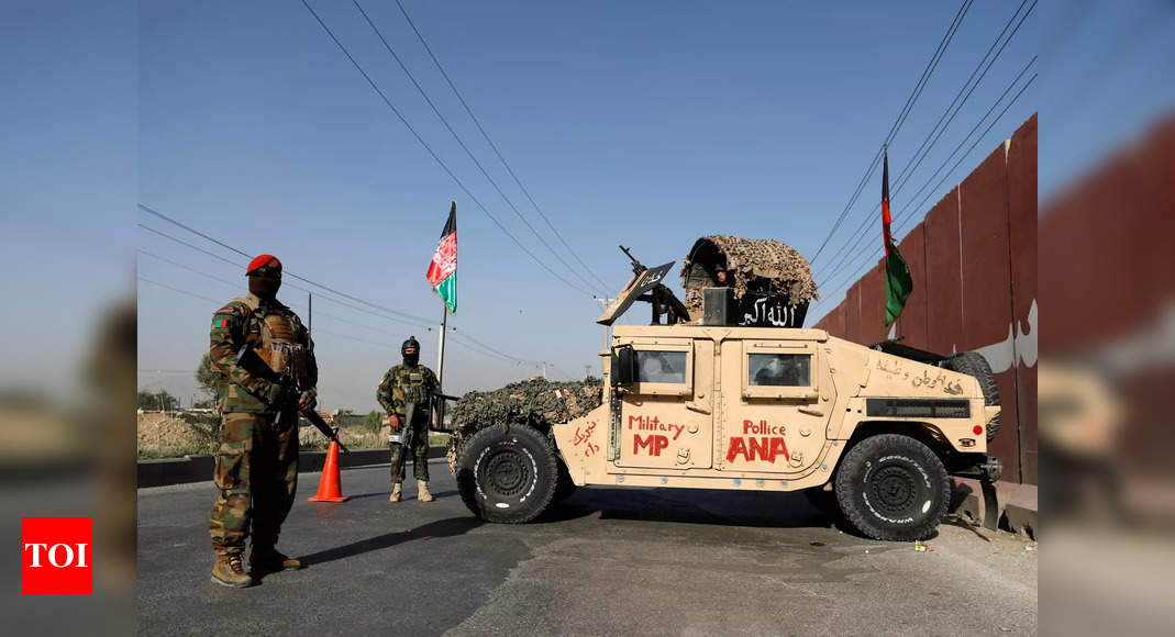 China blames US for security crisis in Afghanistan - Times of India