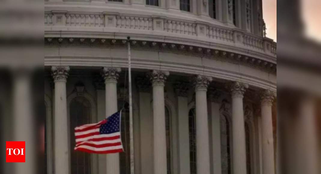 Congress passes bill to fund Capitol security, Afghan visas - Times of India