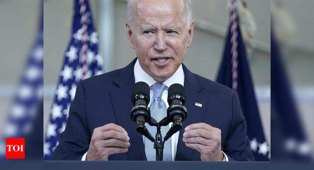 Dramatic drop in Covid deaths but US must stay vigilant about Delta variant: Joe Biden - Times of India