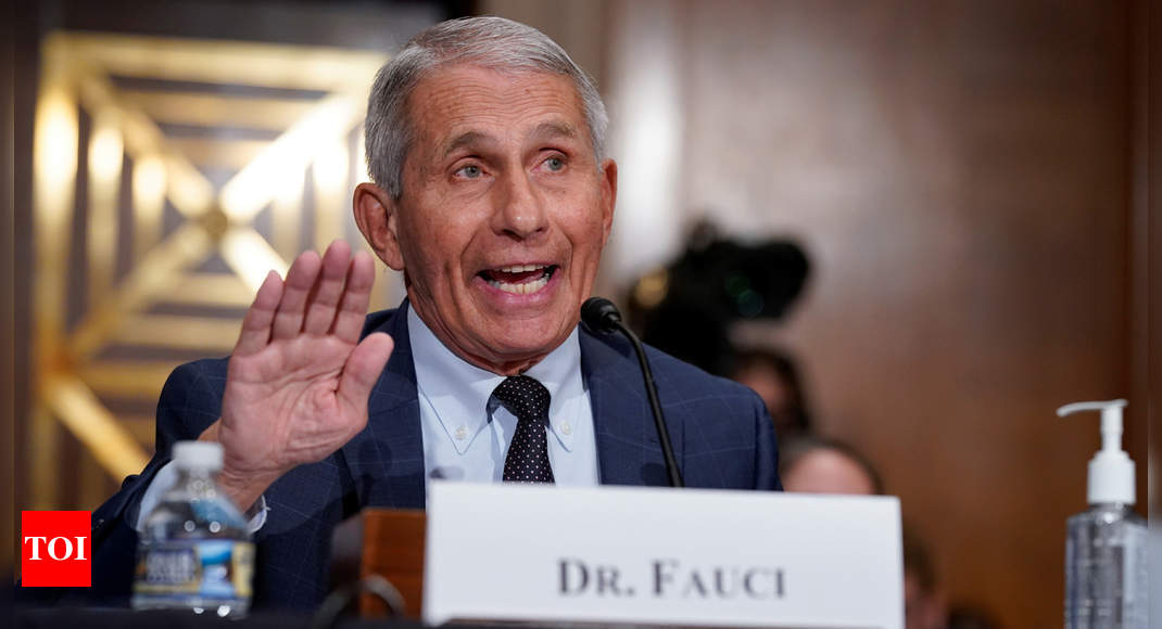 Fauci says US headed in 'wrong direction' on coronavirus - Times of India