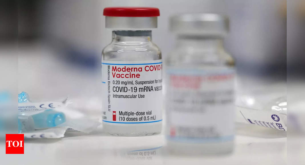 Indonesia authorises Moderna's Covid-19 vaccine for emergency use - Times of India