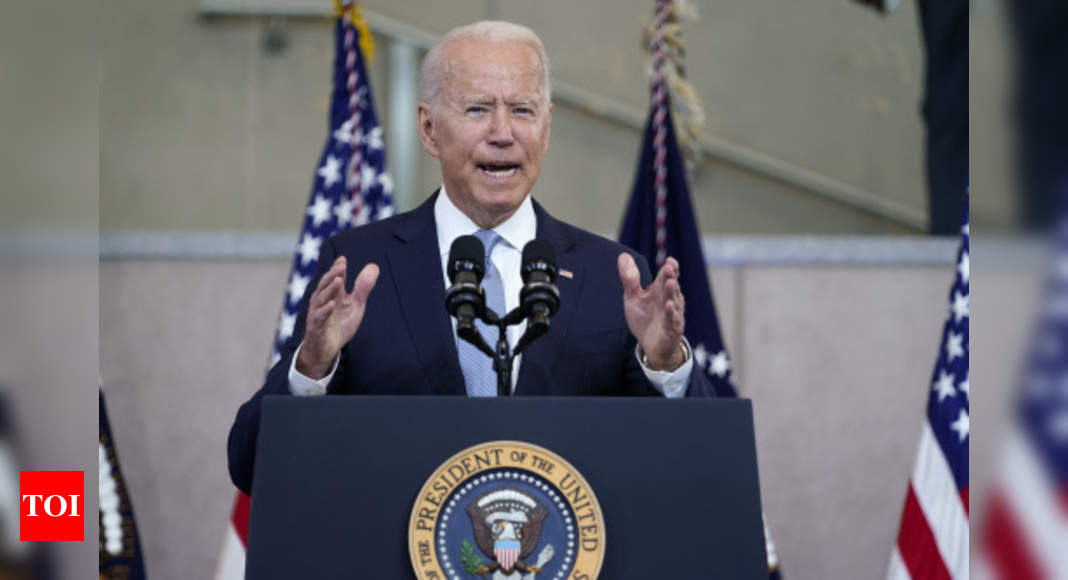 Joe Biden pushes for voting rights law amid Republican opposition | World News - Times of India