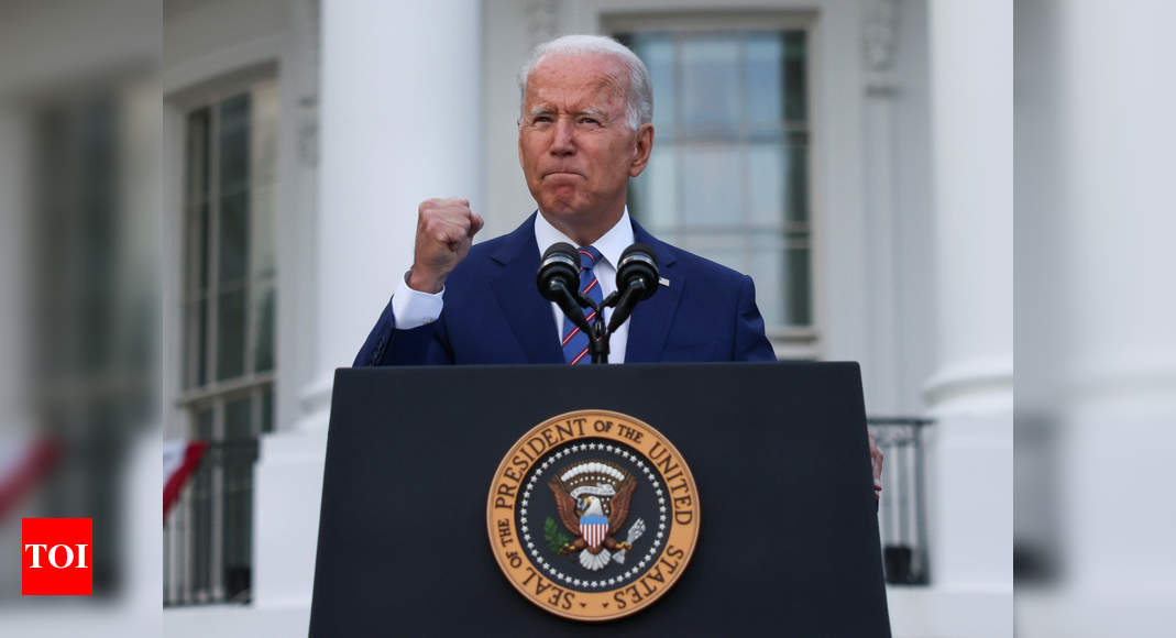 Joe Biden says US has made good progress versus virus - Times of India