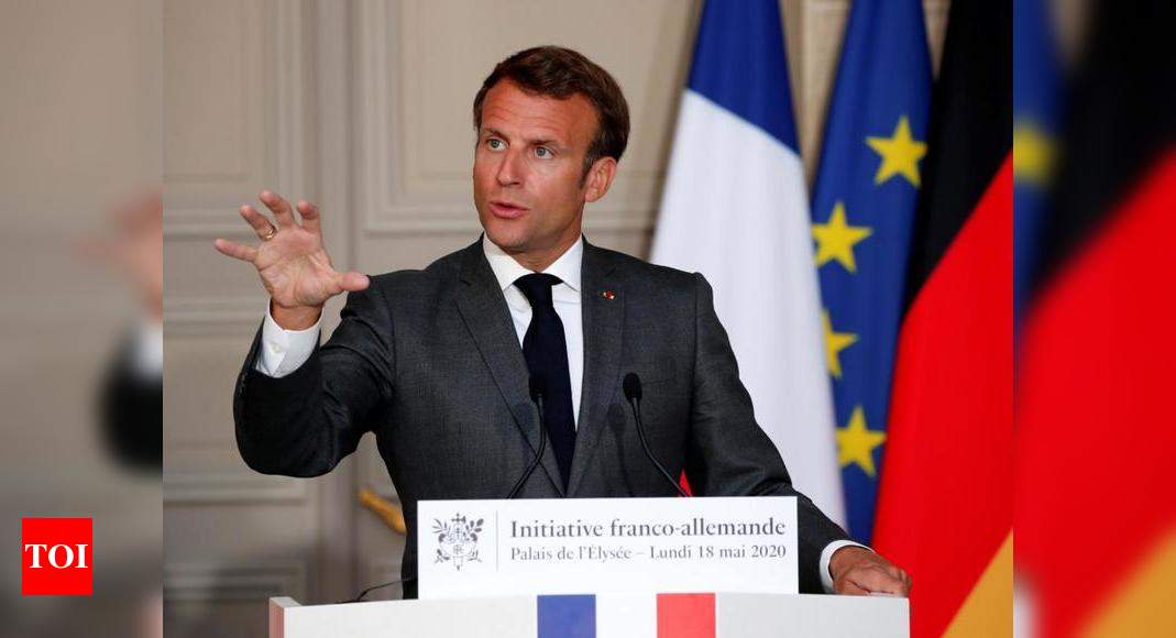 Macron calls national security meeting to discuss Pegasus spyware - Times of India