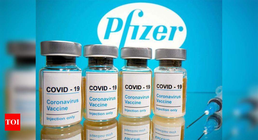 Pfizer raises 2021 Covid-19 vaccine sales forecast to $33.5 billion - Times of India