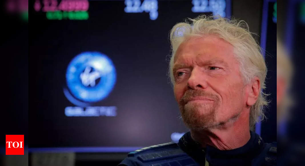 Richard Branson announces trip to space, ahead of Jeff Bezos - Times of India