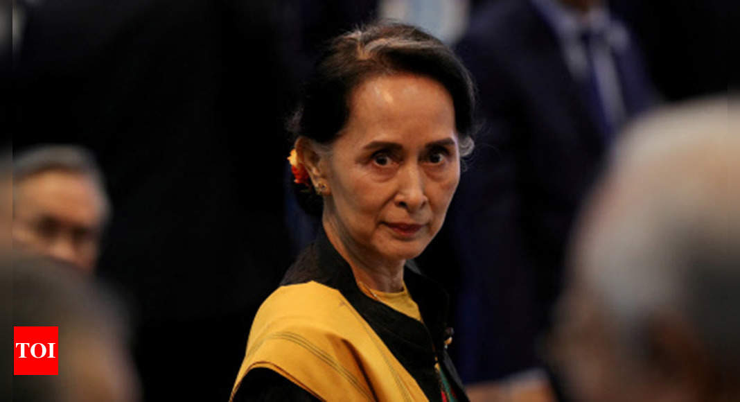 Suu Kyi's lawyers fight over evidence in Myanmar trial - Times of India