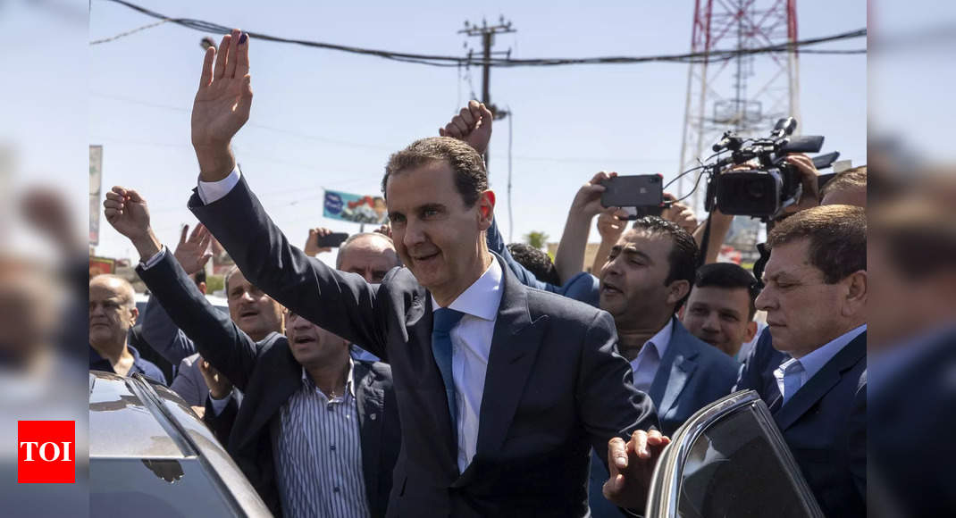 Syria's president decrees 50% salary hike amid harsh crisis - Times of India