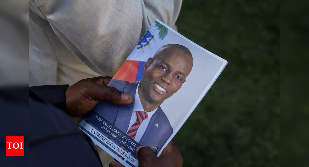 Tensions high as Haiti says farewell to slain president - Times of India