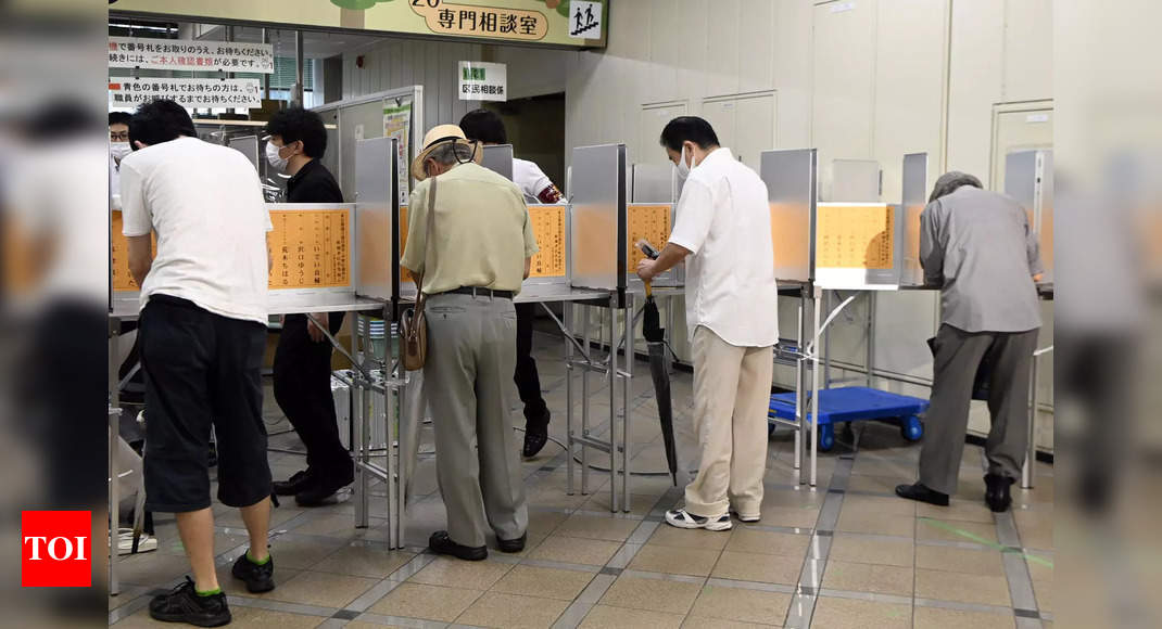 Tokyo elects assembly amid pandemic fears over Olympics - Times of India