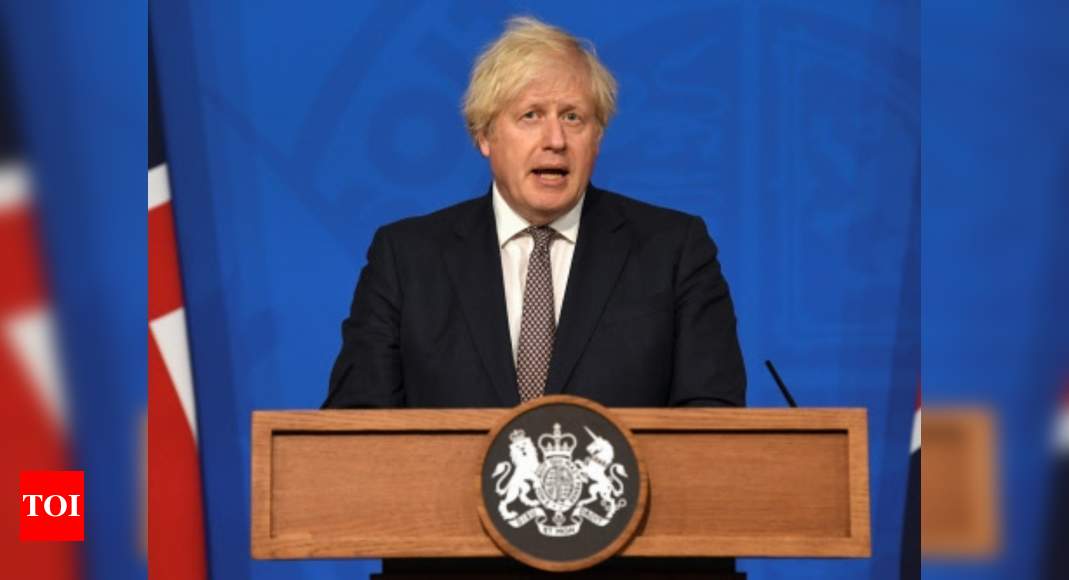 UK must live with virus but restrictions can ease, says Boris Johnson - Times of India