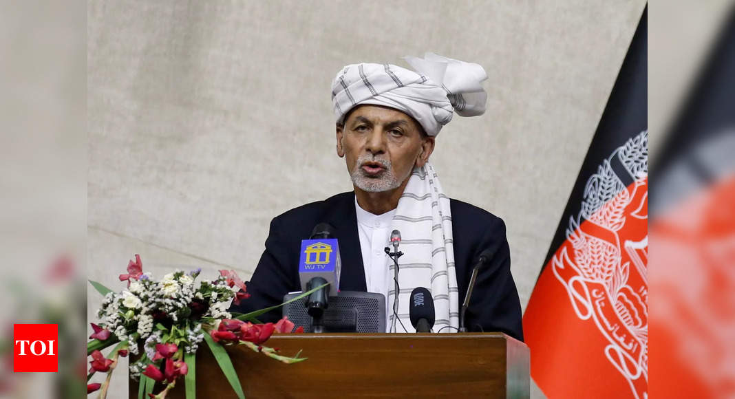 Afghan President Ashraf Ghani says 'remobilisation of armed forces top priority' - Times of India