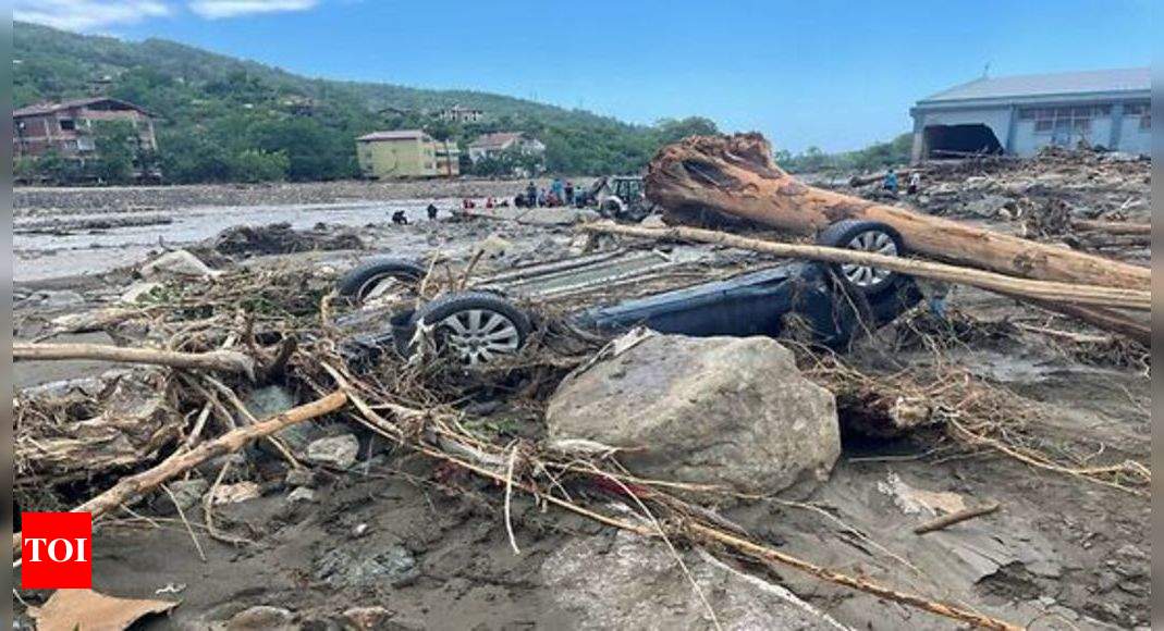 At least 44 killed in Turkey flood as search for missing continues - Times of India