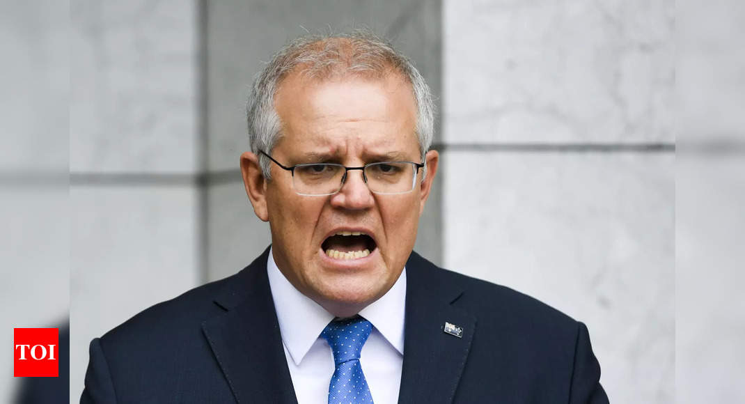 Australia PM's ratings hit pandemic lows amid lockdowns - Times of India